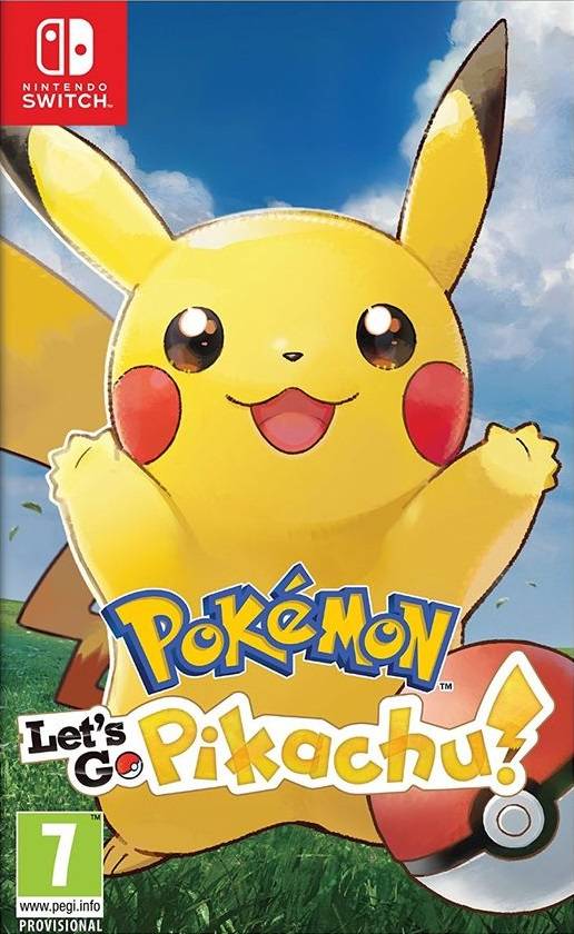 Пикачу, Иви, Слоупок. Обзор Pokémon: Let's Go 7