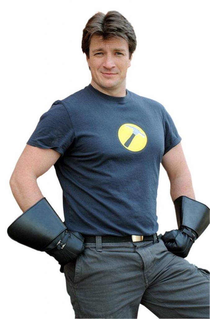 Нэйтан Филлион, бесстрашный капитан «Светлячка», в «Докторе Ужасном» сыграл противного Капитана Молота.