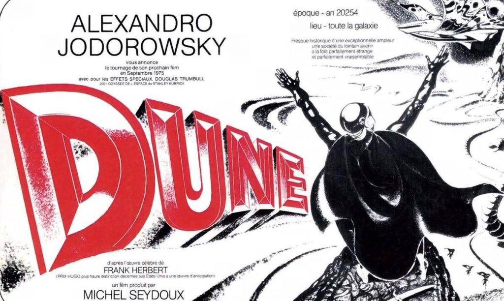 Первый постер «Дюны» был на французском, что неудивительно: костяк съёмочной группы базировался в Париже