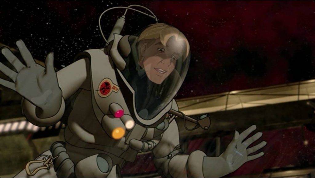 Герой «Титана», похоже, даже срисован с Деймона.