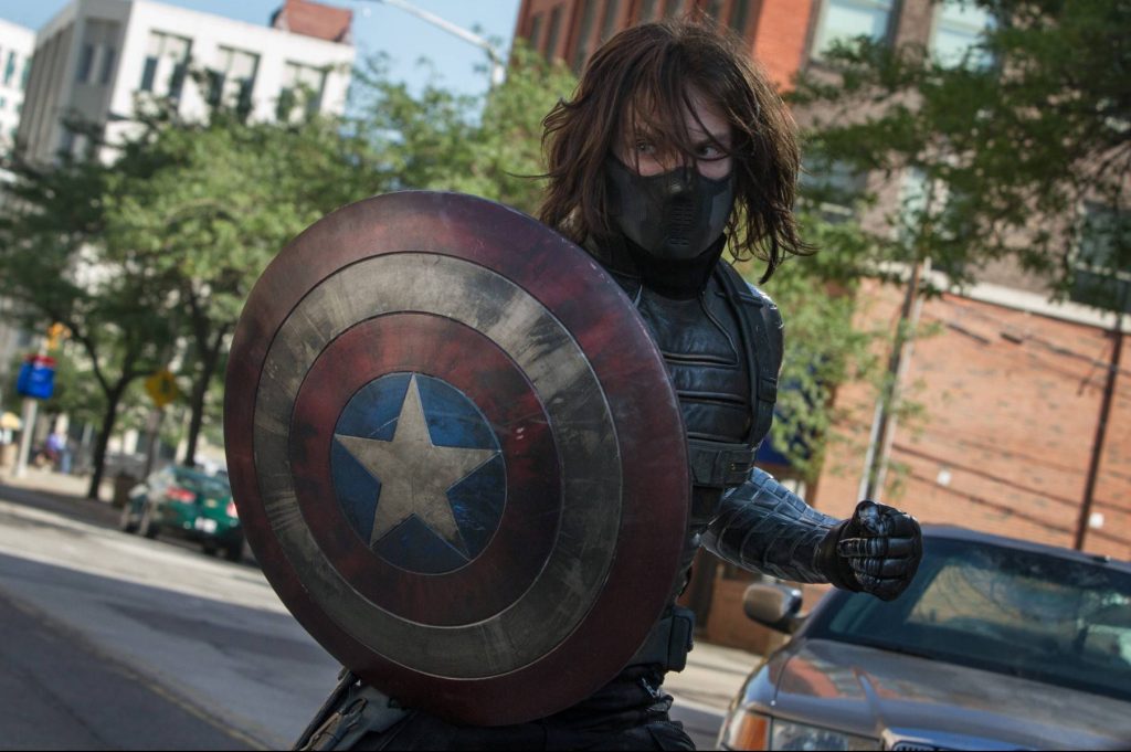 "Marvel's Captain America: The Winter Soldier"..Winter Soldier (Sebastian Stan)..Ph: Zade Rosenthal..© 2014 Marvel. All Rights Reserved.