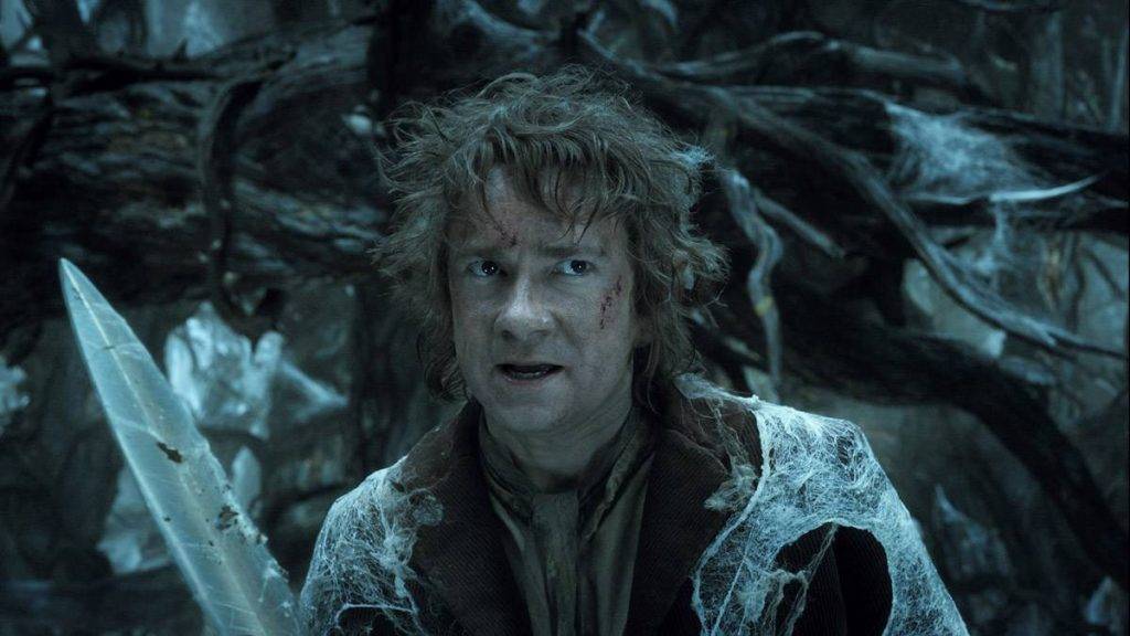 MARTIN FREEMAN as Bilbo in the fantasy adventure movie THE HOBBIT: THE DESOLATION OF SMAUG, a production of New Line Cinema and Metro-Goldwyn-Mayer Pictures (MGM), released by Warner Bros. Pictures and MGM. Photo Credit: Warner Bros. Pictures.
