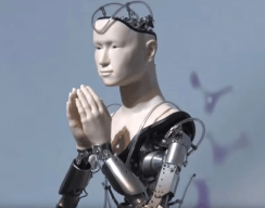В Японии запустили робота-священника — в марте он начнёт читать проповеди