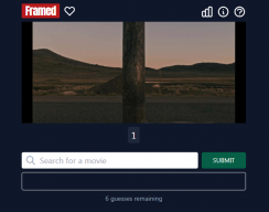 Находка: сайт-игра Framed, где нужно угадать фильм за шесть кадров