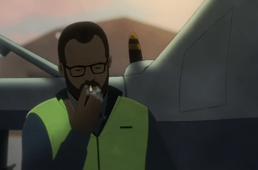 Анимационная короткометражка про боевого дрона, который пытается познать себя